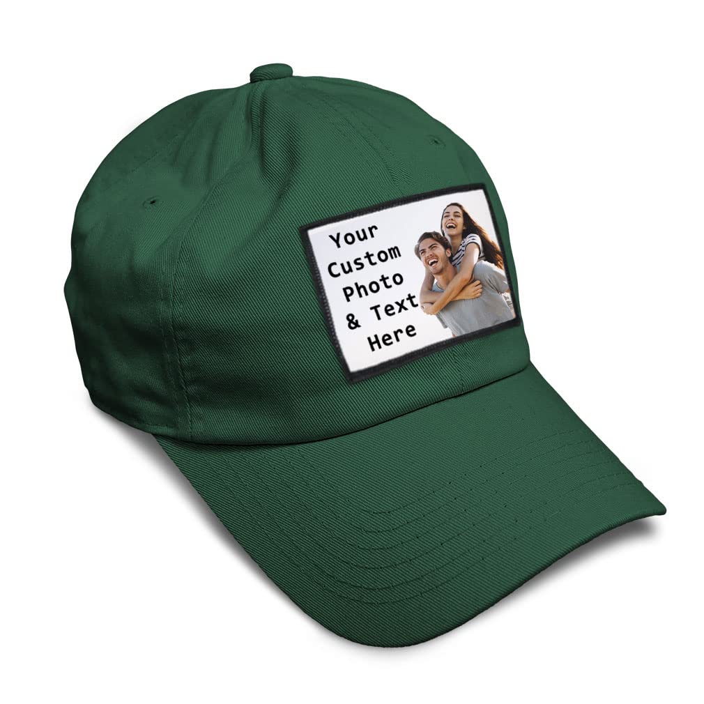 Speedy ProsDad Hats for Men & Women Custom Personalized Photo Patch Soft Baseball Cap