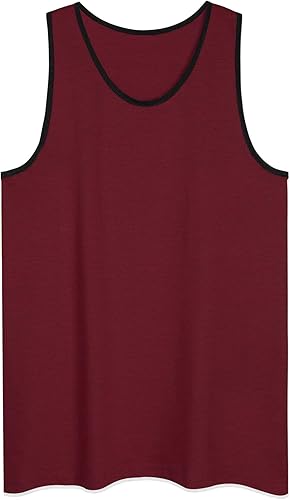 Miniatura 3 de Allsense Mens Hipster Hip Hop Longline Dropcut Solid Curved Hem Tank Top Shirts