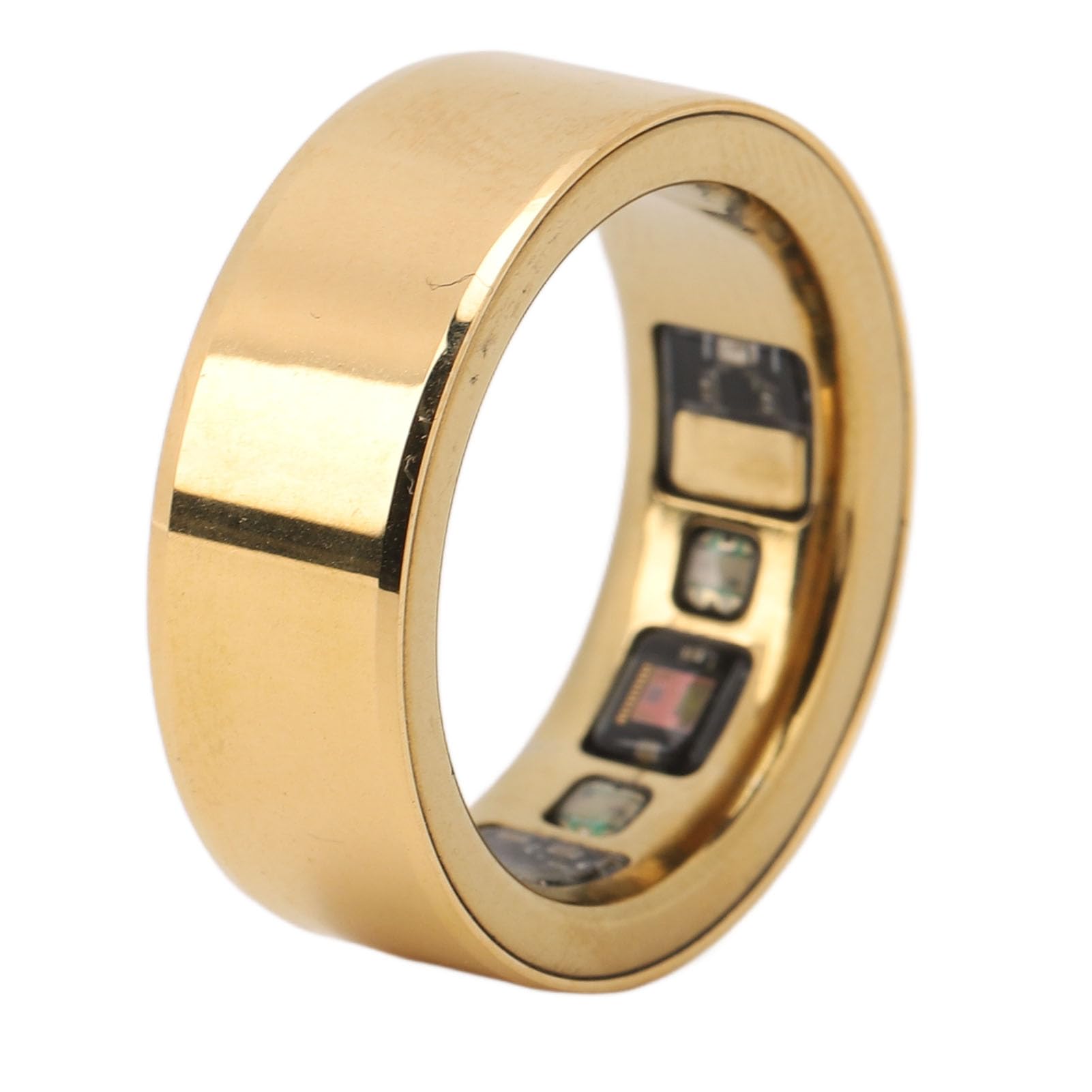 Anillo de Salud Inteligente, Anillo de Seguimiento de Salud Resistente Al Agua IPX8, Anillo Inteligente con Conteo de Pasos para Temperatura del Ritmo Cardíaco