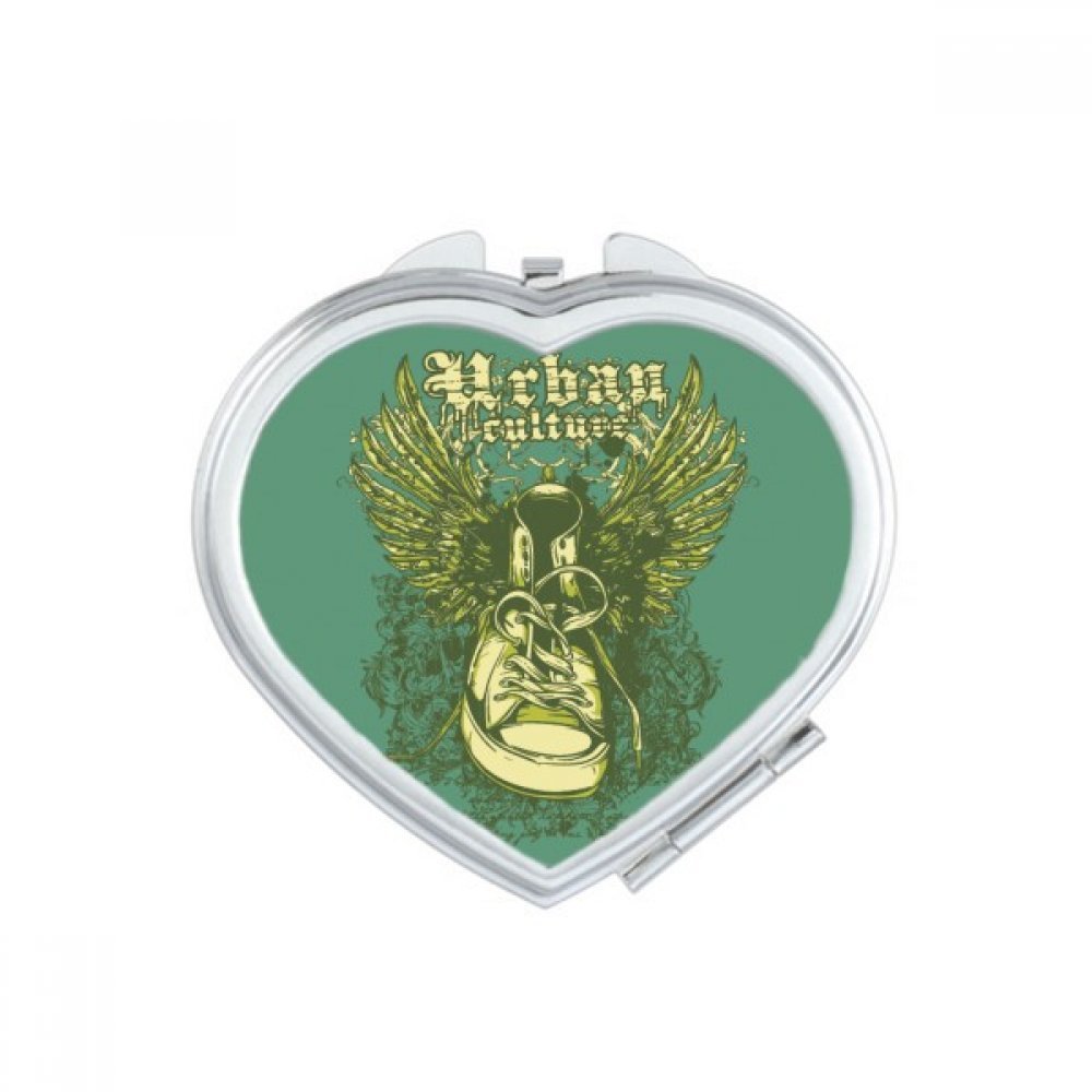 Miroir compact maquillage portable mignon de poche avec miroir grossissant fait main