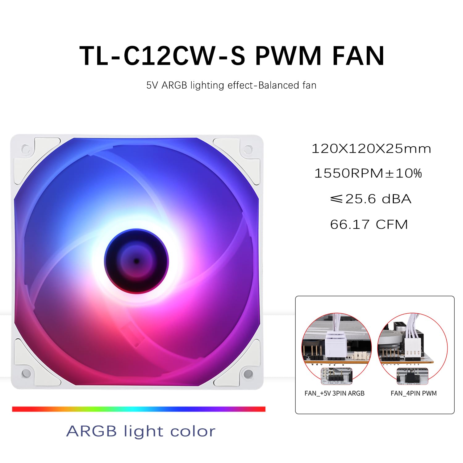 TR-Thermalright AQUA ELITE 240 Bianco ARGB Liquid CPU Cooler, 240 mm Aio Cooling, doppia ventola PWM Low Noise-ARGB, per AMD AM4/AM5, Intel LGA1851/1700/115x/1200/2011(bianco)