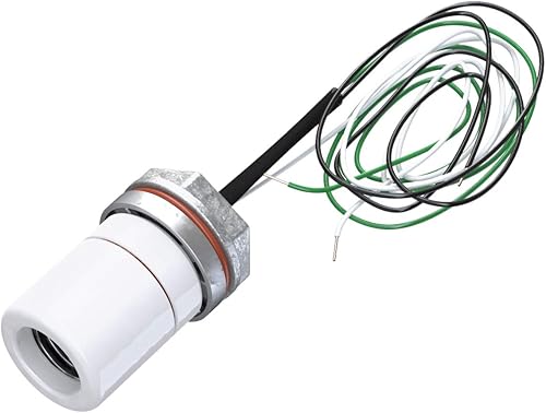 Miniatura 9 de Steel Lighting Co. Topanga - Luz de granero  Montaje en pared al aire libre  Cúpula de 14 pulgadas  Cuello de cisne ascendente  Luz de garaje de