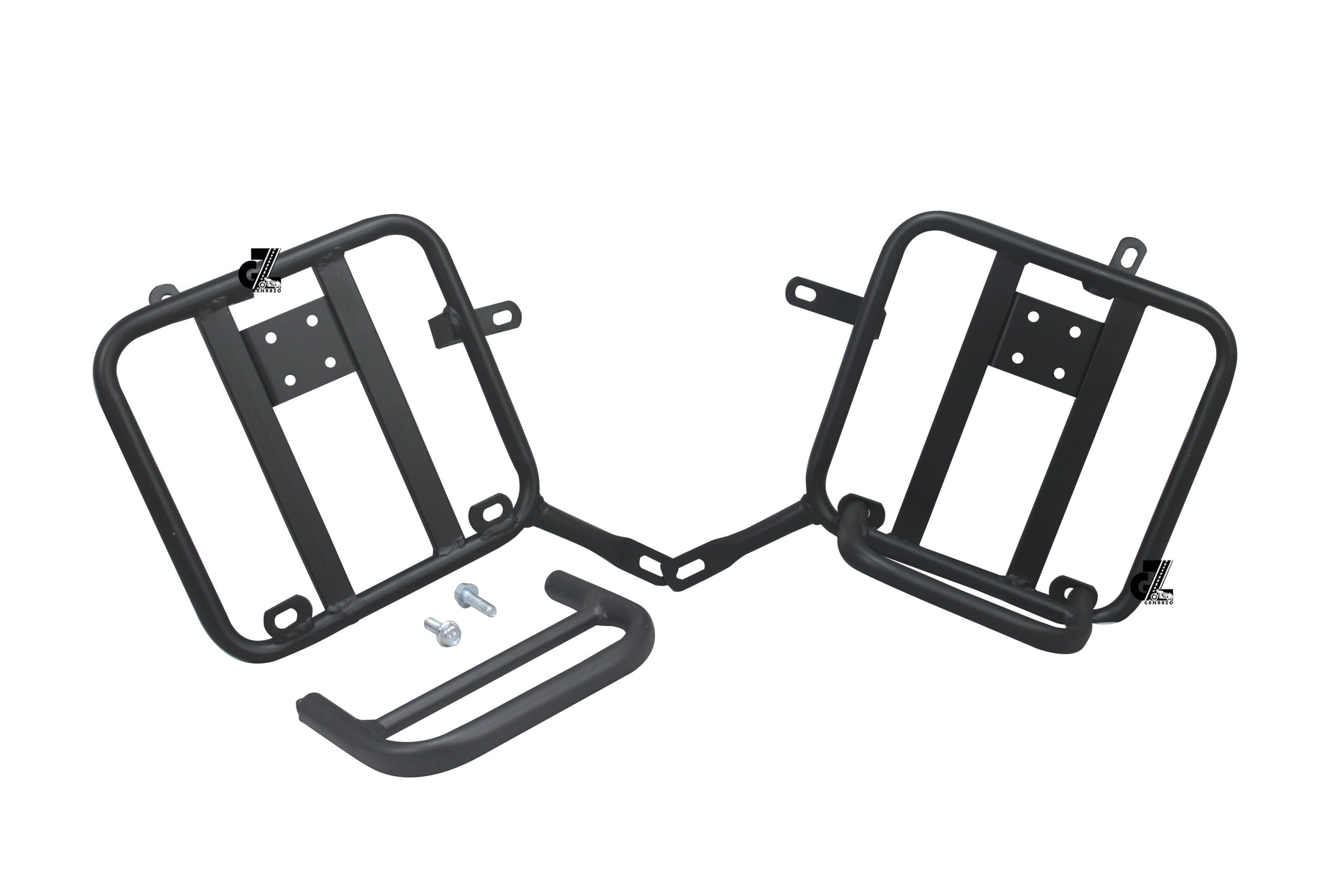 Black Premium Saddle Stay/Luggage Carrier/Mounting Heavy Duty/Black Power Coated/Rust Protection Pair Right & Left Both Side Compatible with Royal Enfield Shotgun 650 All Models-image-14