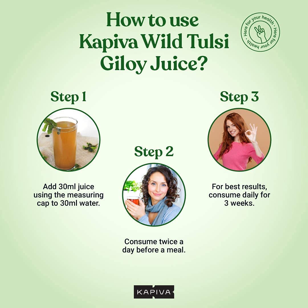 Buy Now Kapiva Wild Tulsi Giloy Juice | Fresh Tulsi And Neem-Grown G... 3 Buy Now Kapiva Wild Tulsi Giloy Juice | Fresh Tulsi And Neem-Grown G...
