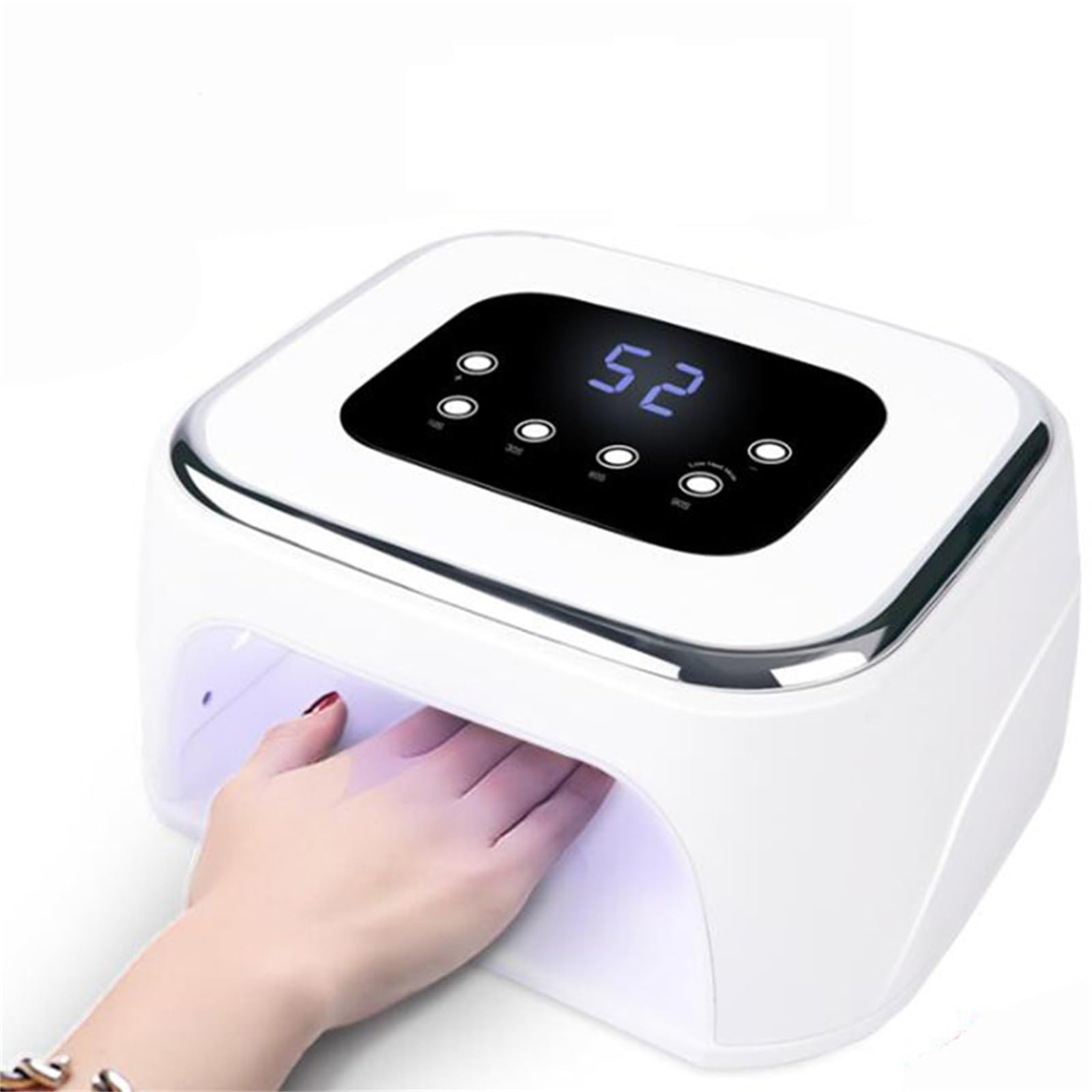 Asciuga unghie Altoparlante Bluetooth Lampada per unghie Gel per asciugatura Asciuga smalto per unghie Lettore musicale Luce per polimerizzazione per unghie Lampada per unghie LED Timer