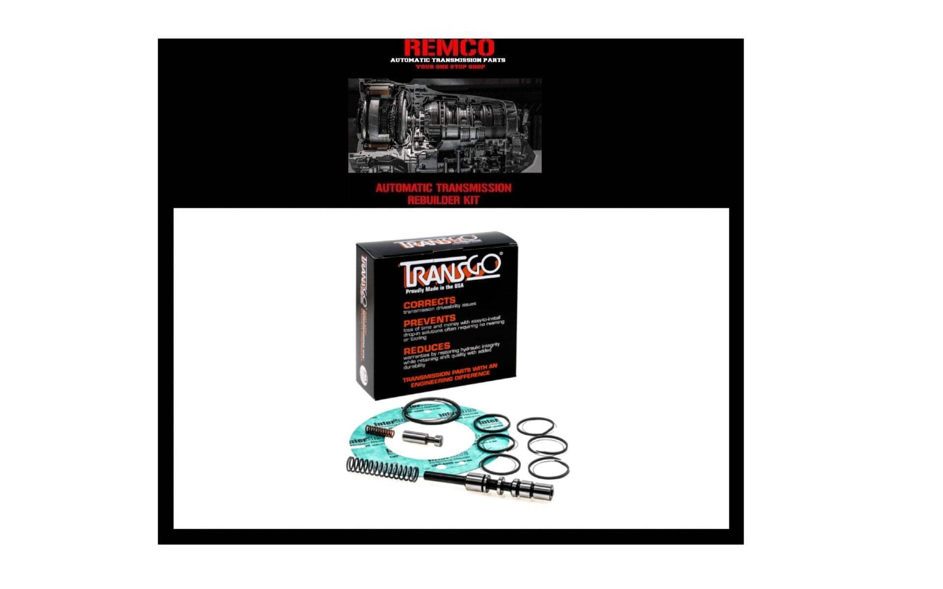 Automatic Transmission Shift Kit For GM 4L60E – Valve Body Repair Kit With Valves, Shims, Springs & Spacers