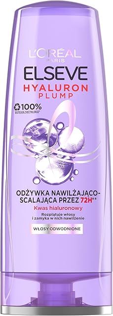 Elseve Hyaluron Plump, odżywka nawilżająco-scalająca, 200 ml