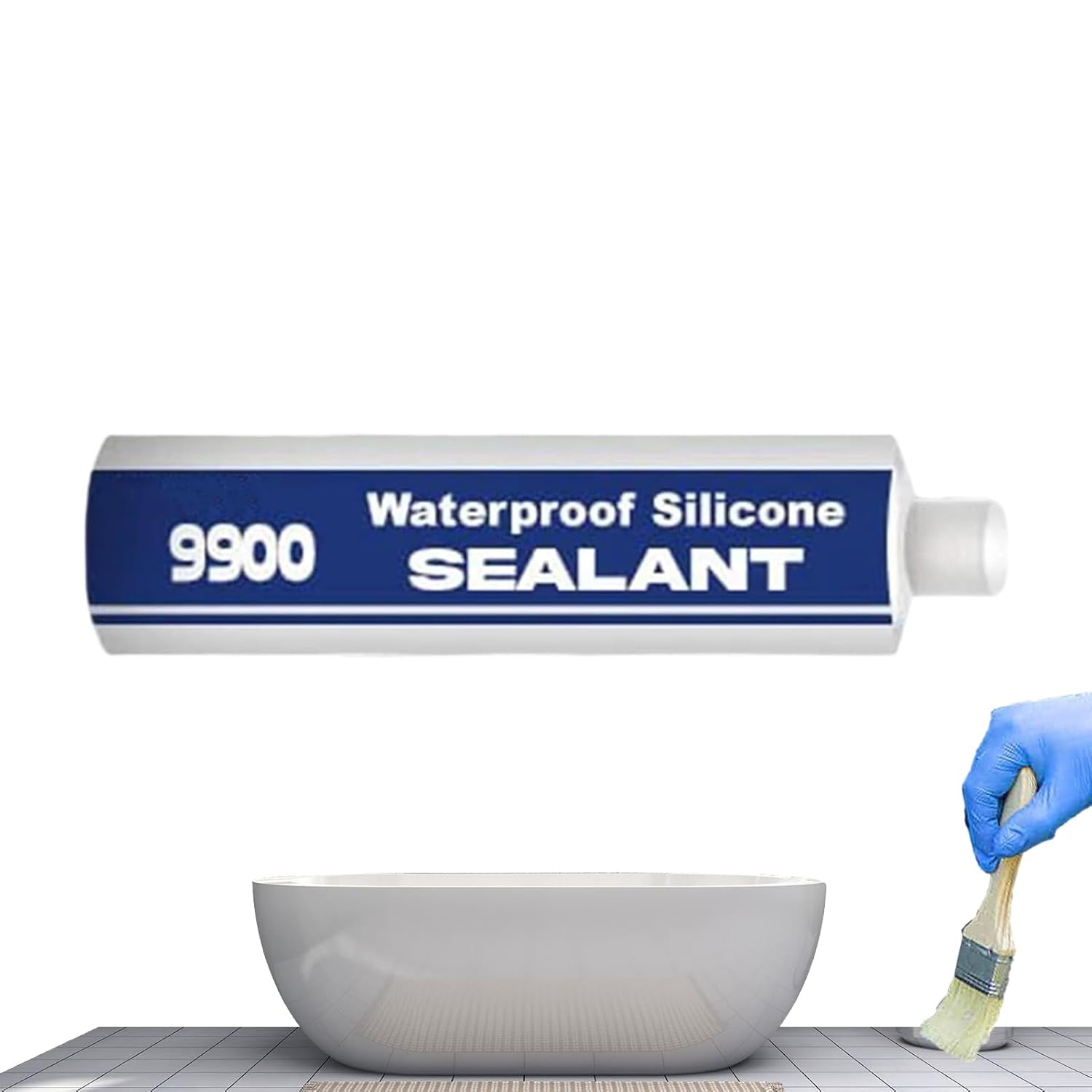 9900 Sealant | Adhesive 9900 Sealer,Multifunctional Bonding - for Marine Window Industry Tile Floor Roof RV Bathroom Concrete Driveway Construction