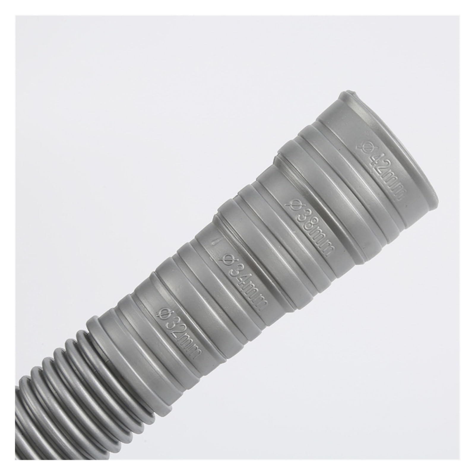 Tubo Flessibile Di Scarico Dell'acqua Di Scarico Della Lavatrice Generica For Lavatrice 4 Piedi Grigio(Grey 1.2m)