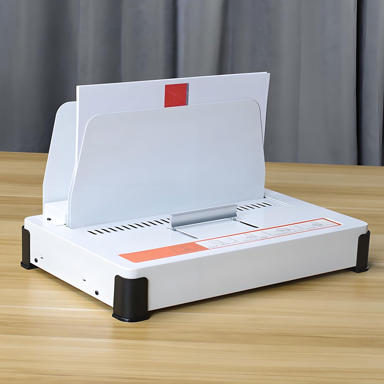 Encuadernadora térmica, carpeta de libros de 100 W, capacidad de 500 páginas, control inteligente de temperatura para informes de oficina, contratos, documentos