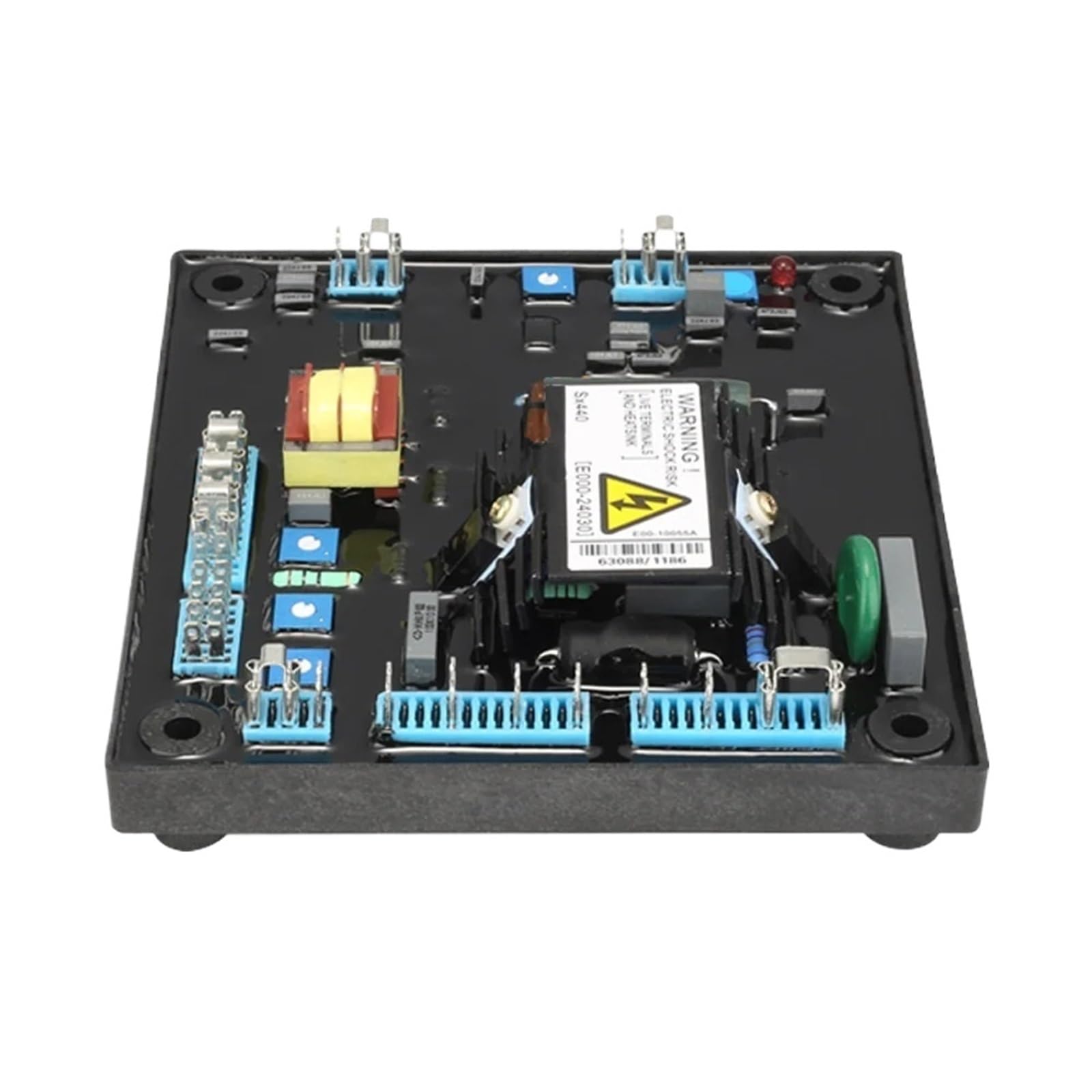 Nvsfzgiyg Sx440 Blue 1Pcs Black Automatic Voltage Regulator Avr Sx440 For Generator Parts