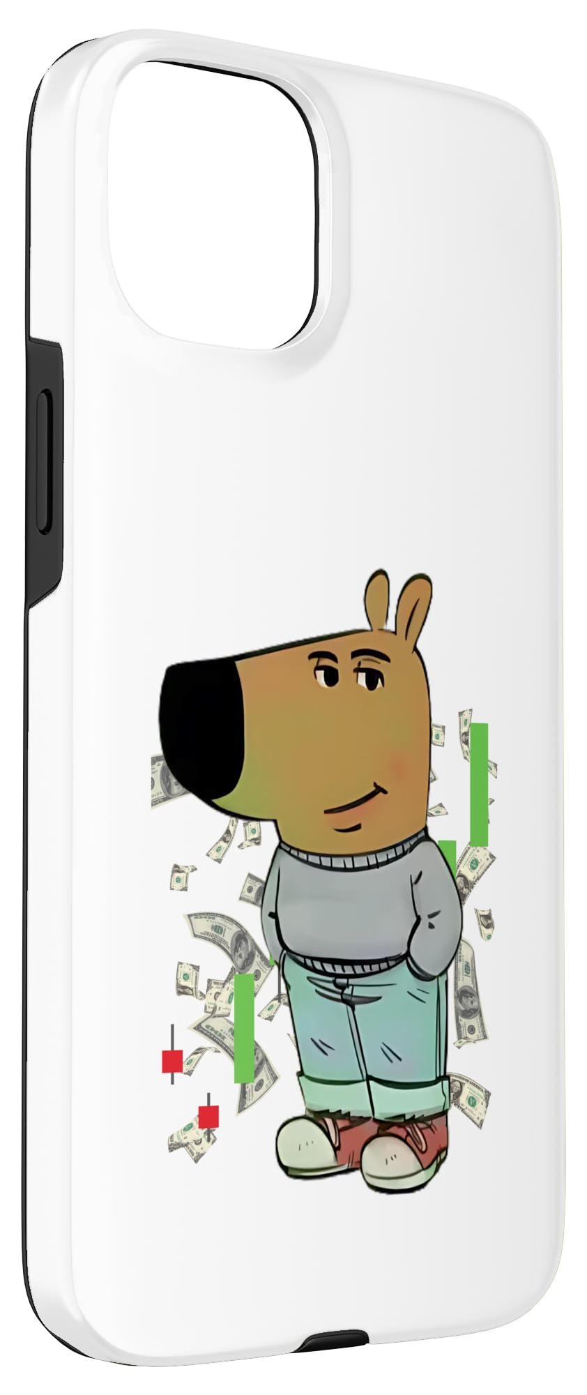 Amazon.com: iPhone 15 Plus Funny Gen Alpha Chill Guy Meme Dog Crypto  Internet Trading Case : Cell Phones & Accessories