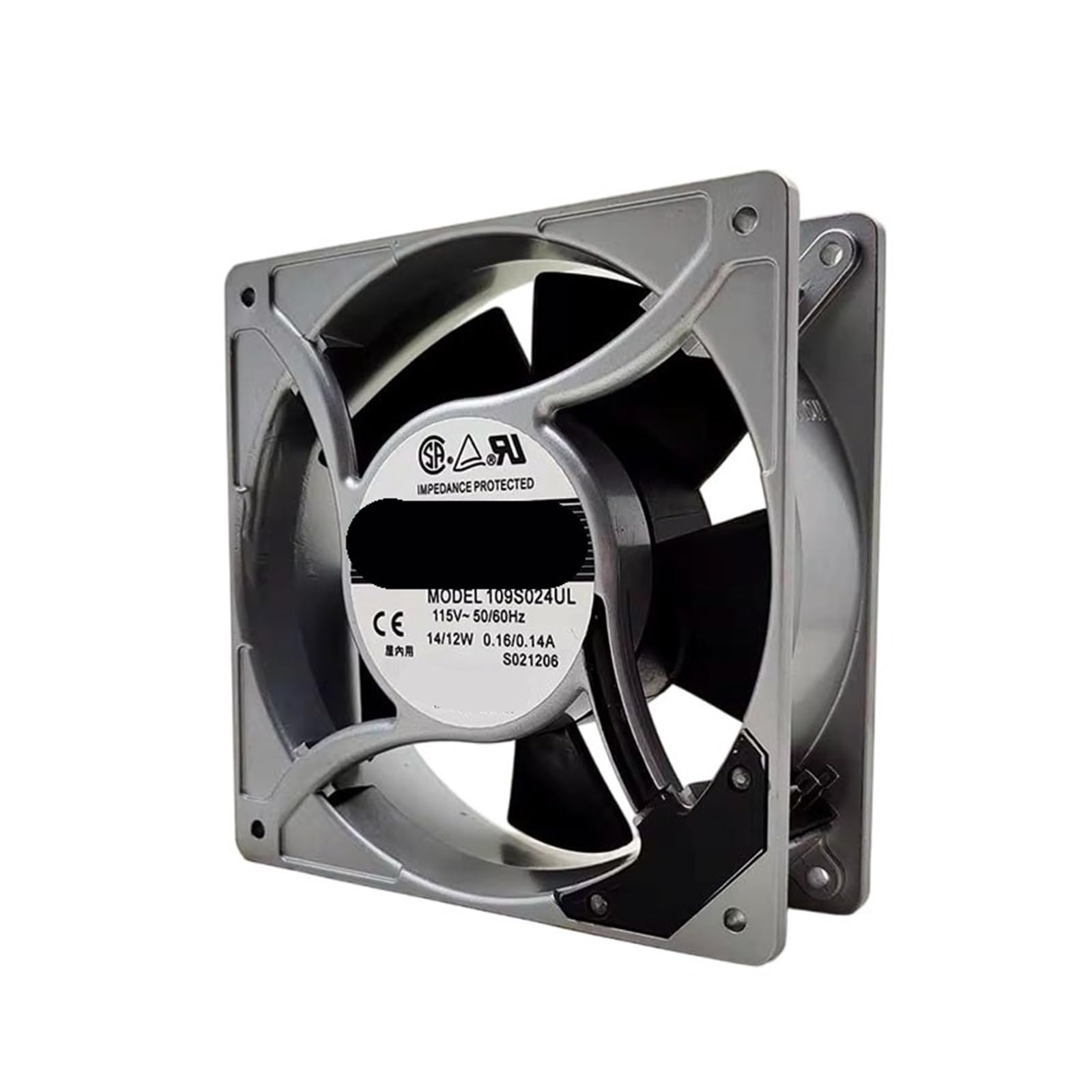 OKEWGHFL 109S024UL AC 115V 0.16/0.14A 12038 120 * 120 * 38mm 12cm COOLING FAN