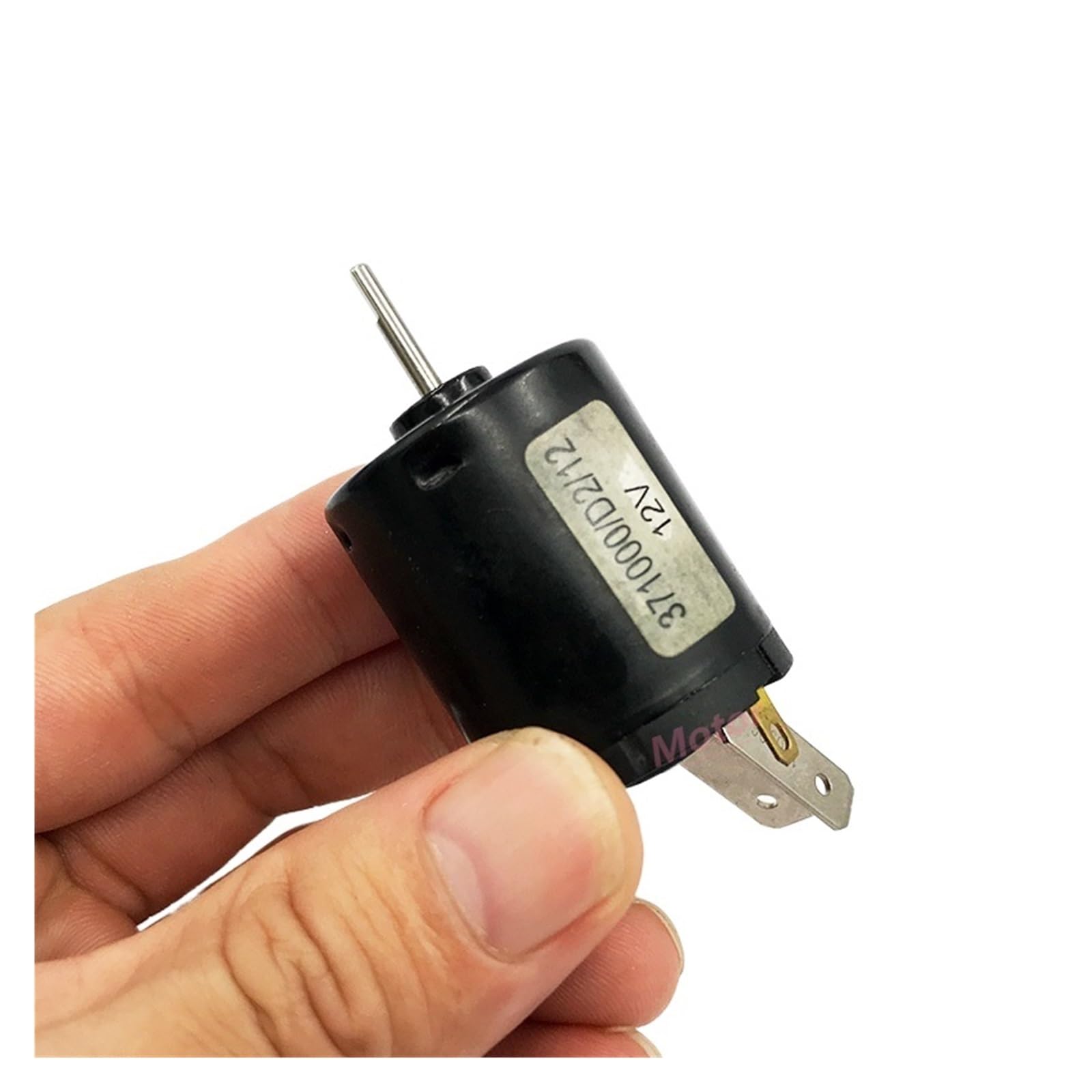 LHAOEEEYG DC 6V 9V 12V 30000RPM High Speed RS-365 Engine Black 27.5mm Round Electronic Starter
