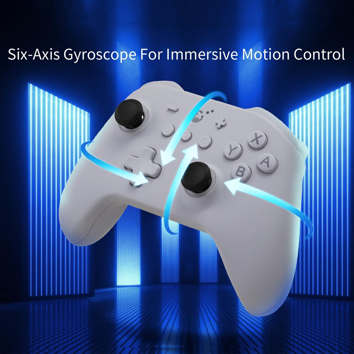 GuliKit KK3 Mando InaláMbrico Para Pc/Windows/Switch/Steam Deck, Gatillos AnalóGicos De Efecto Hall Y Joysticks MagnéTicos TMR, Mandos Profesionales ErgonóMicos, BateríA Recargable De 23 Horas