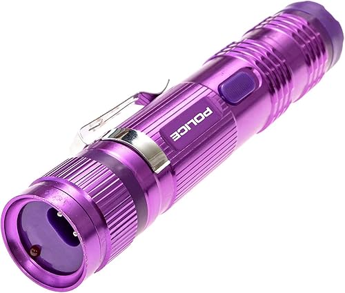 Miniatura 4 de Police Stun Gun Burn Pepper Spray Combo - M12 Morado