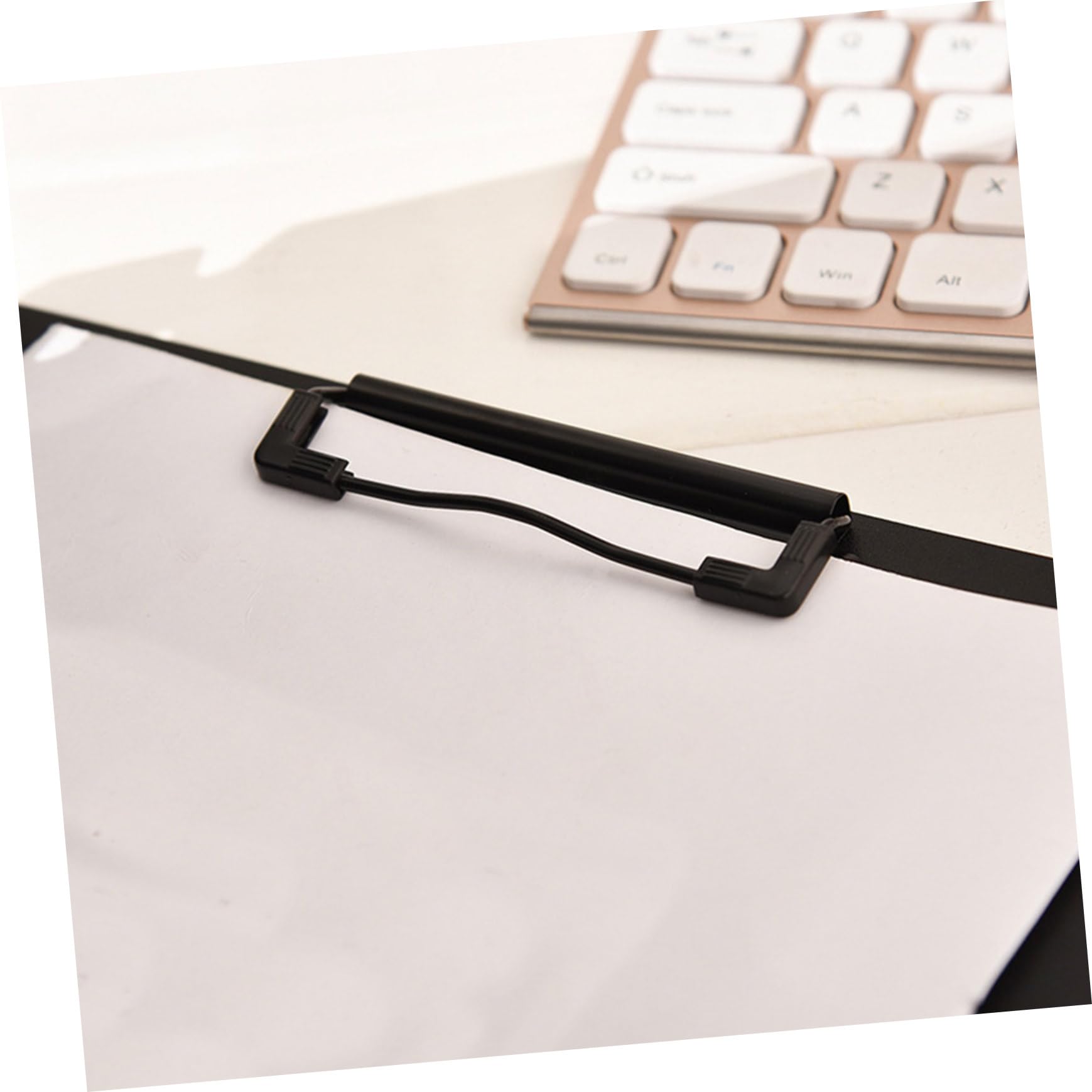 4stücke Klemmbrett Klappbar Dokumentenordner Mit Metallclip Für Büro Und Schule Zum Organisieren Von Blättern Und Dokumenten Robust Und Praktisch