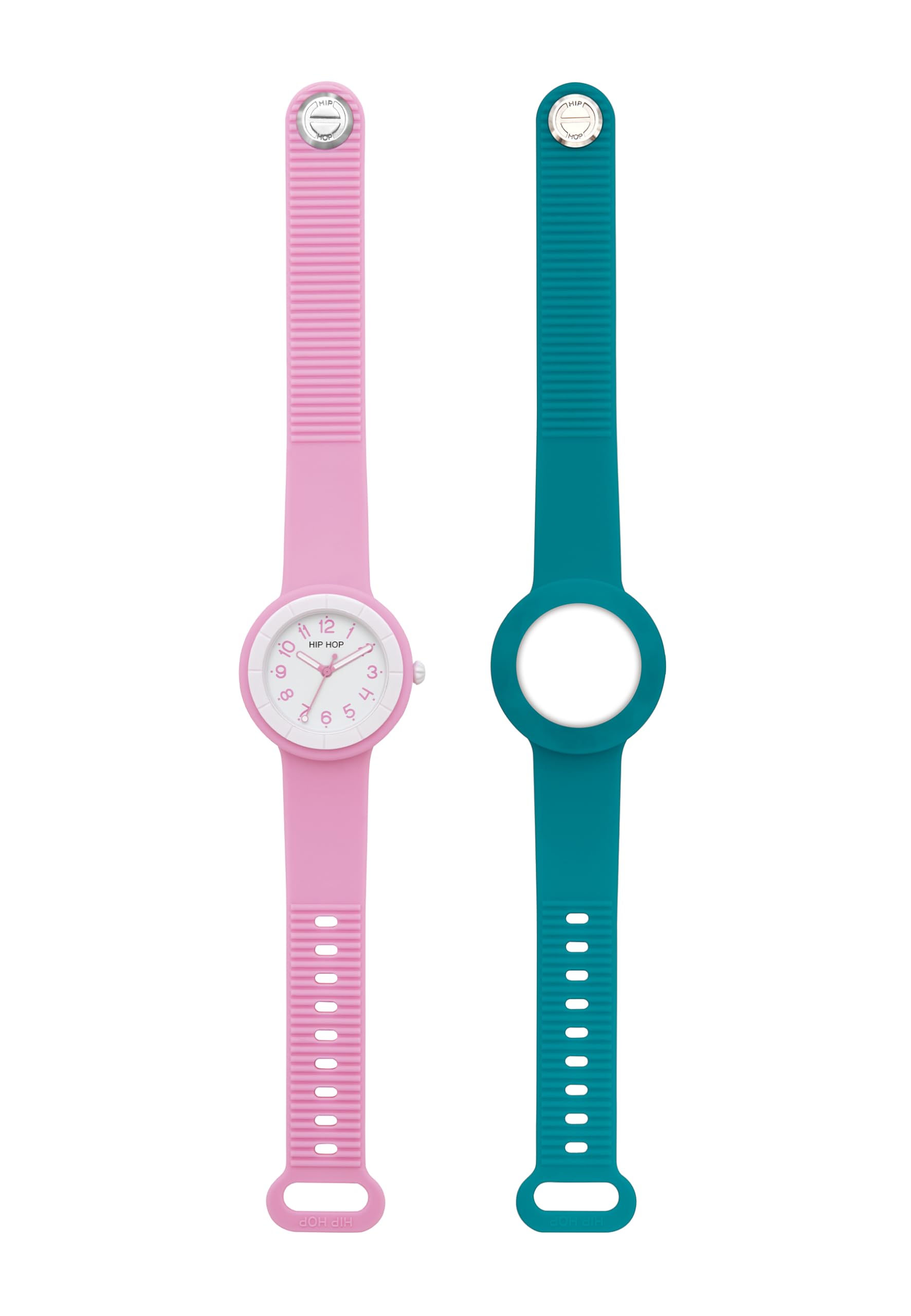 HIP HOP Orologio Donna, Bracciale in Silicone, Cassa 34 cm | Collezione HERO.DOT, Movimento Quarzo Analogico, Resistente all'acqua 50 metri, Idee regalo Donna