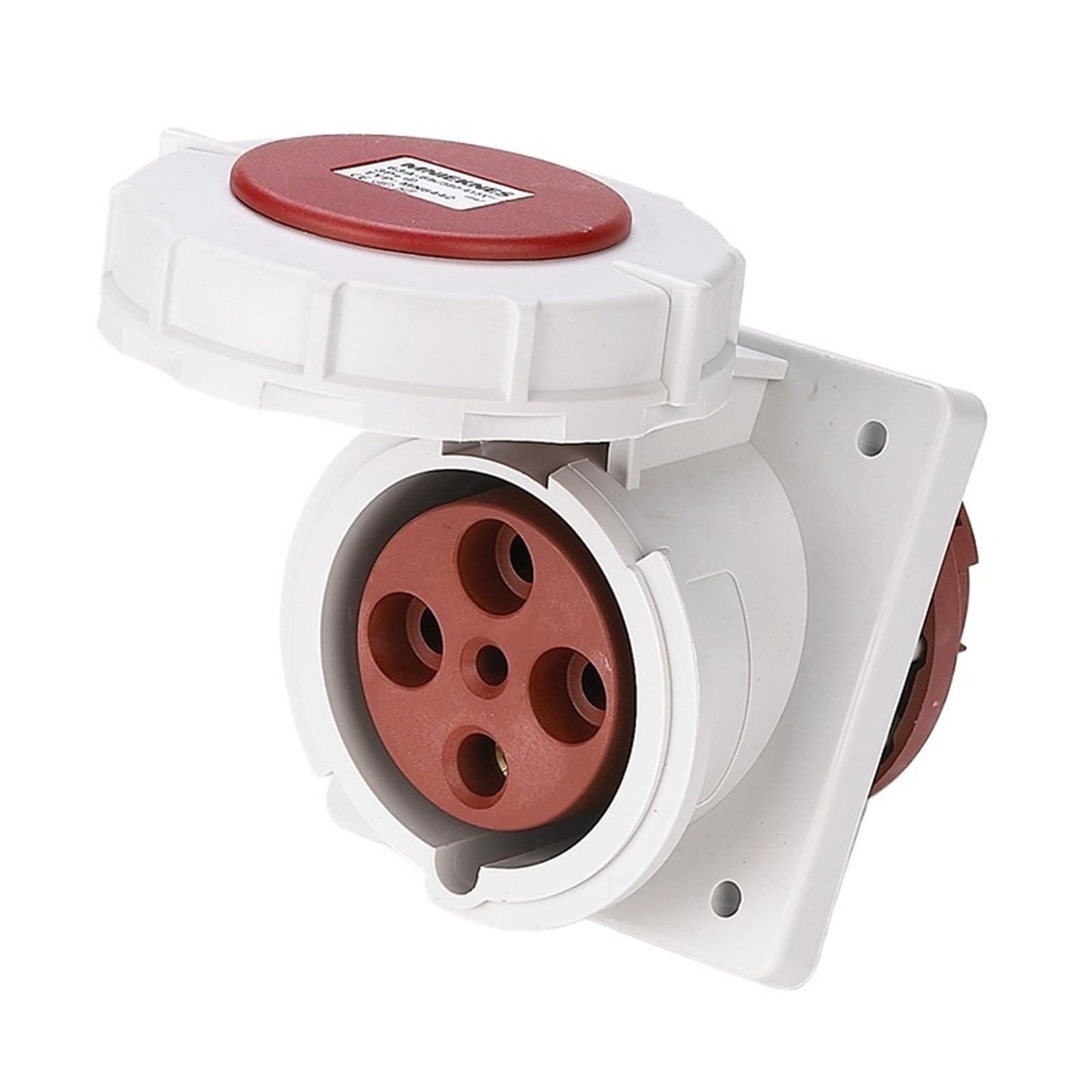 MUYTQAERG Industrial Socket 63A 4-core Waterproof MN6442 3P+PE IP67