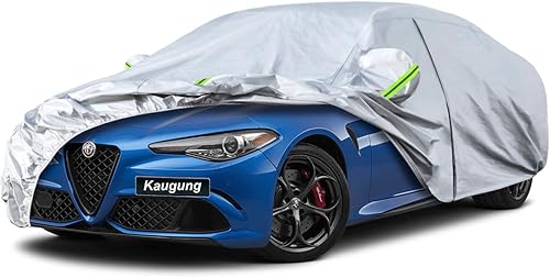 Miniatura 12 de Kaugung - Funda de automóvil de 6 capas con ajuste personalizado para Toyota Camry Sedan de 1991 a 2025, cubierta impermeable para todo