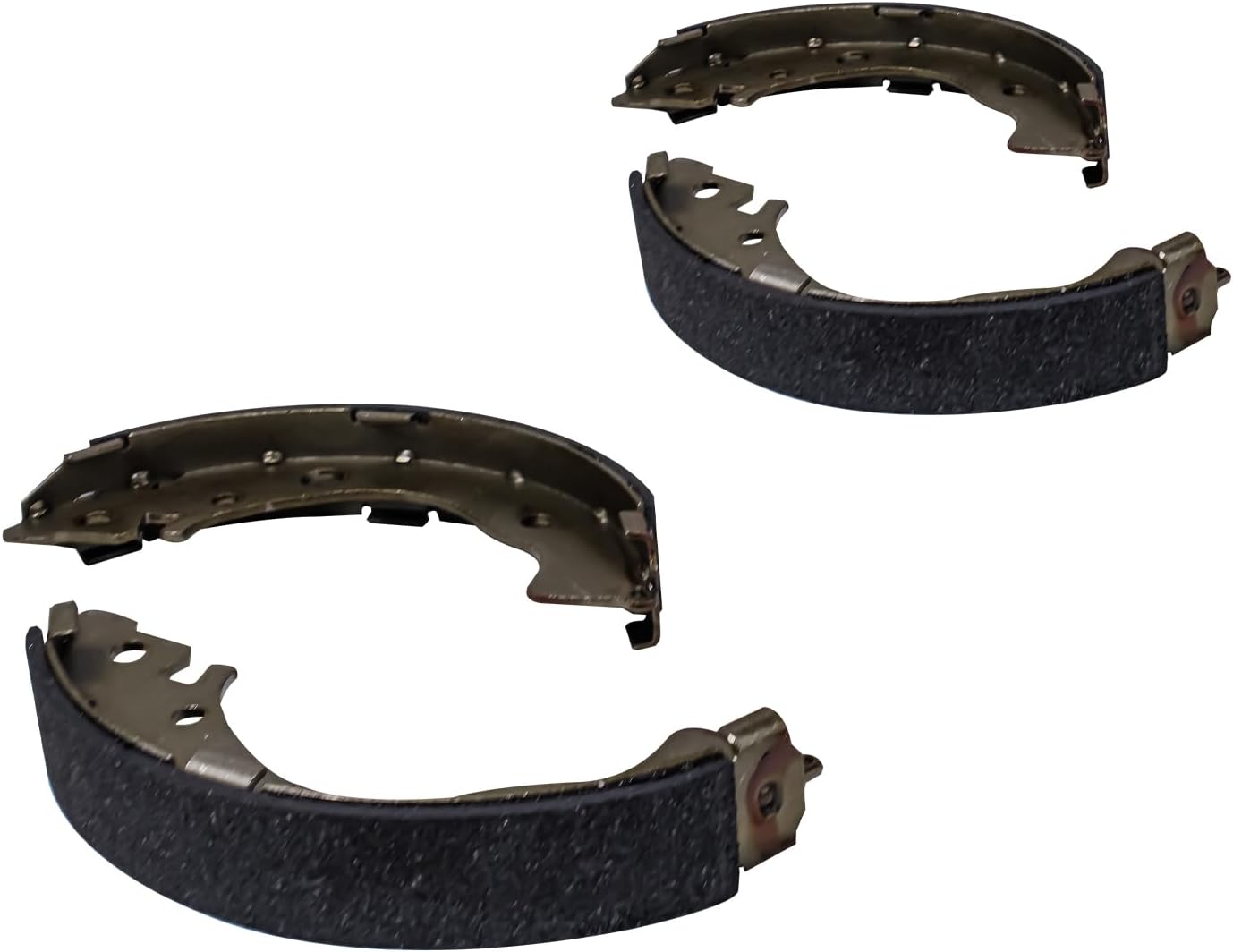 Detroit Axle - 2 Rear Brake Shoes for 2006-2015 Honda Civic 2009-2020 Fit Brake Shoes Set 2010 2011 2012 2013 2014 2015 2016 2017 2018 2019 Replacement