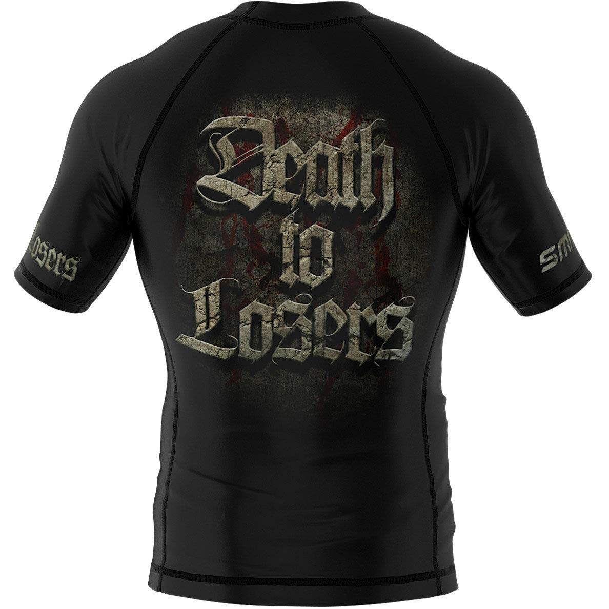 SMMASH The Choker Rashguard T-Shirt Fonctionnel à Manches Courtes pour Homme, Respirant et léger, Haut de Sport pour MMA, Krav MAGA, BJJ, K1, Coupe ajustée, fabriqué dans l'UE