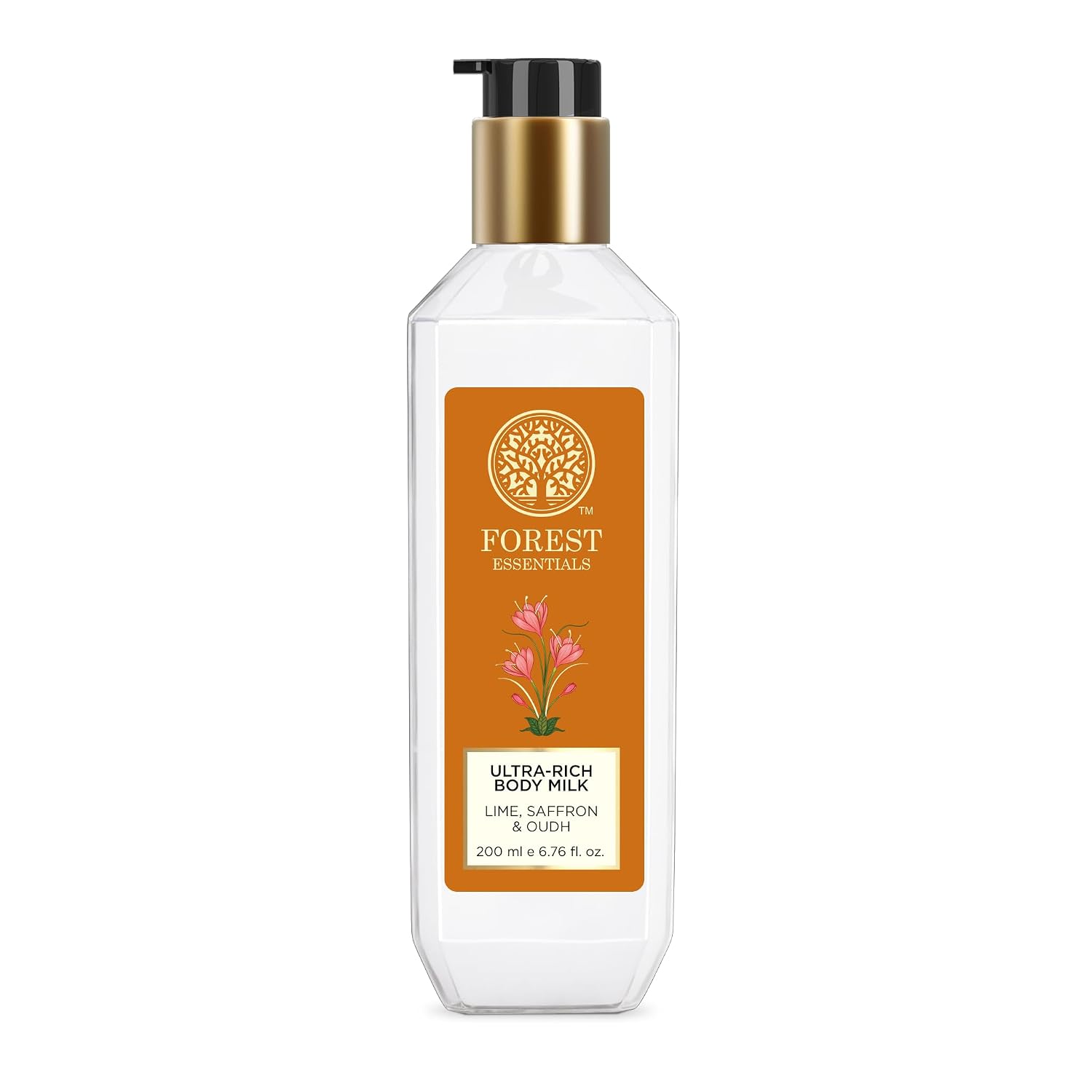 Forest Essentials Ultra-Rich Body Milk Lime Saffron Oudh | Ayurvedic Nourishing Body Lotion to Replenish Skin Moisture and... - Review, Price and Buying Guide