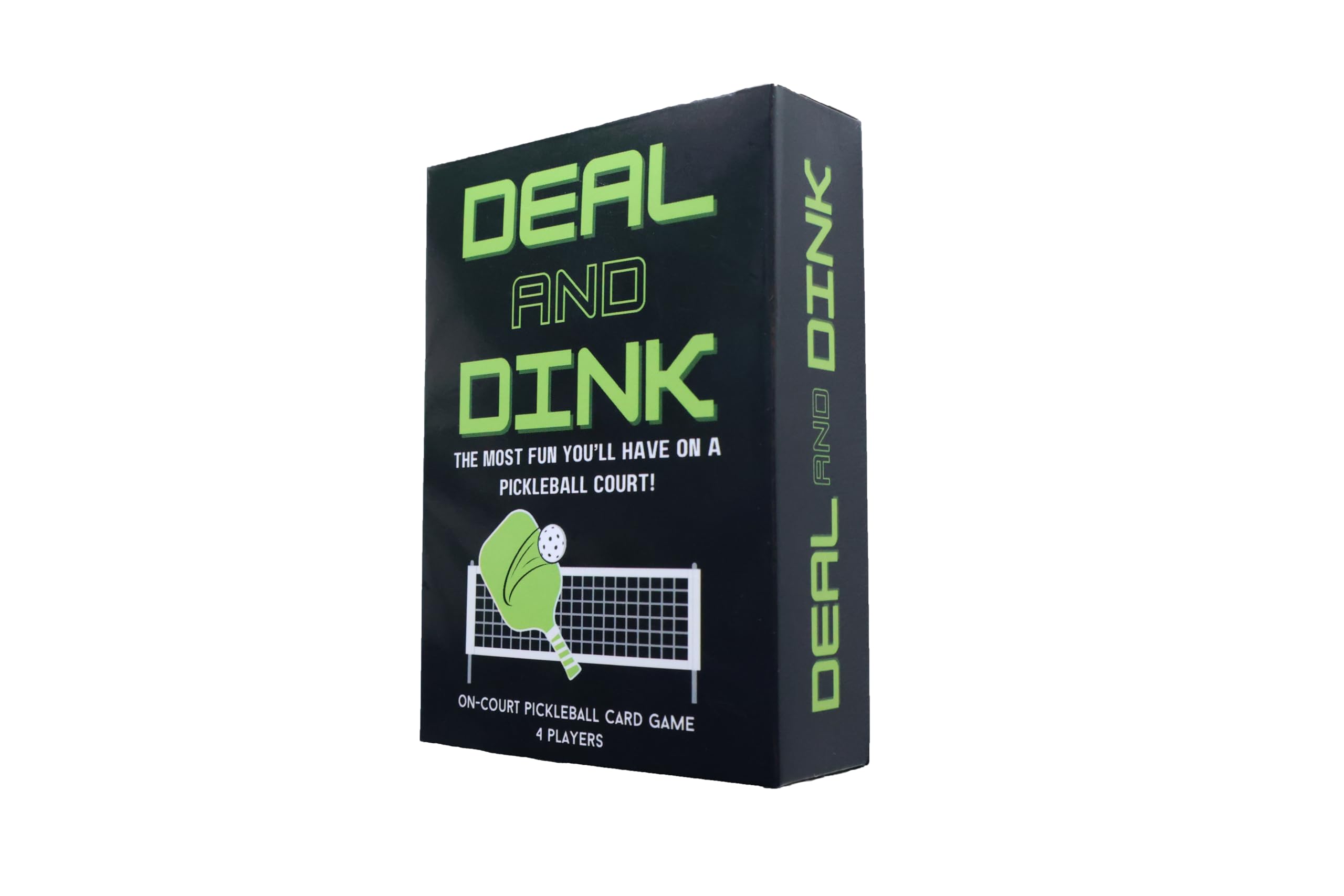 Deal and Dink: The Ultimate On-Court Pickleball Card Game for Fun, Strategy, and Competition – The Best Pickleball Gift for Players of All Levels!
