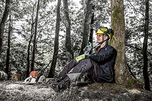 Foto von Uvex Pheos Forestry - Forsthelm mit Gehör- und Gesichtsschutz - SNR: 30dB - Farbe: Gelb