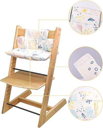 Miniatura 4 de Cojín para silla alta Stokke, suave y cómodo para Tripp Trapp - Cojín para silla alta Tripp Trapp hace que sea más seguro y cómodo para el bebé