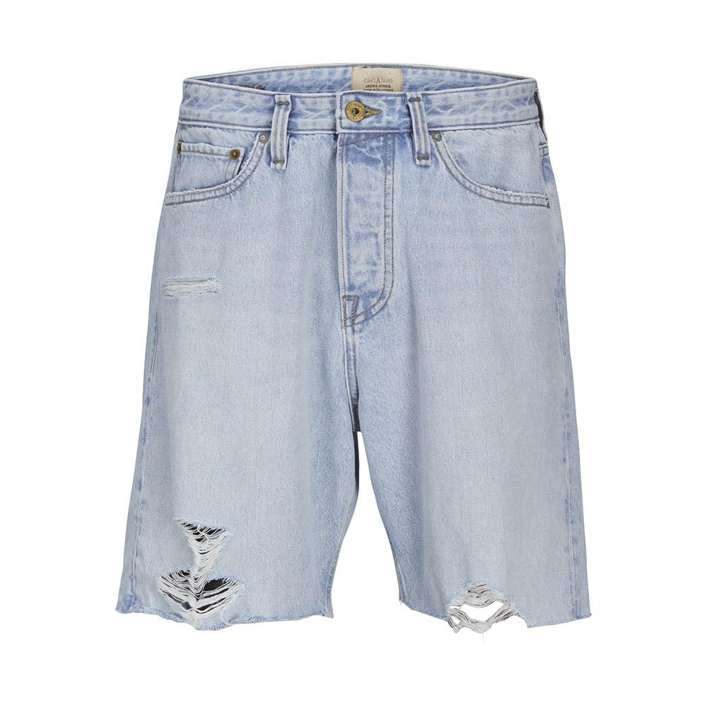 Jack & Jones Bermuda Jack&Jones Tony Denim Azul Rotos para Hombre