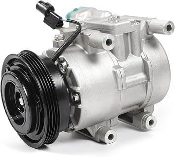 Air Conditioning AC Compressor for Kia Spectra /Spectra5 2.0L 2007 2008 2009, Air Conditioner Compressor W/Clutch 2021978, 2021978AM, 140820C, 140820NC, 140820NEW, C2071R