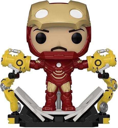 Pop Iron Man 2 Iron Man MKIV con figura de vinilo de lujo que brilla en la oscuridad Pop Iron Man 2 Iron Man MKIV con figura de vinilo de lujo que brilla en la oscuridad