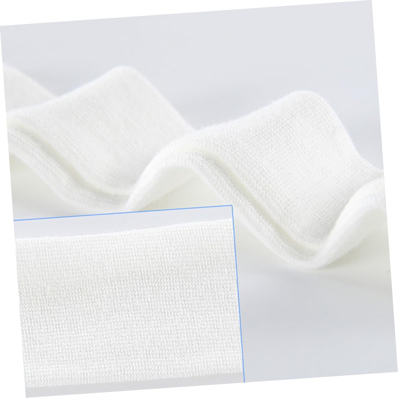 TOPPERFUN 3pcs Cotton Diaper Fastener for Newborn Reusable Diapers Soft Belt Easy to Wear Washable