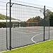 MegaNets Fence-Mount Tennis Rebounder Net 12x8FT – Space-Saving Tennis Practice Wall with Adjustable Rebound Angle – Solo Training Net Fits Most Fence Poles, Heavy-Duty Frame for Outdoor Practice