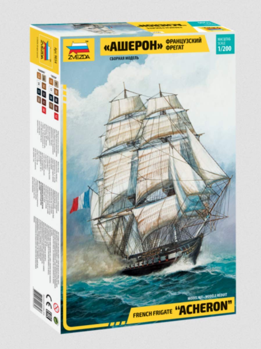 Amazon | ズベズダ 1/200 フランス武装船 アケロン号 プラモデル