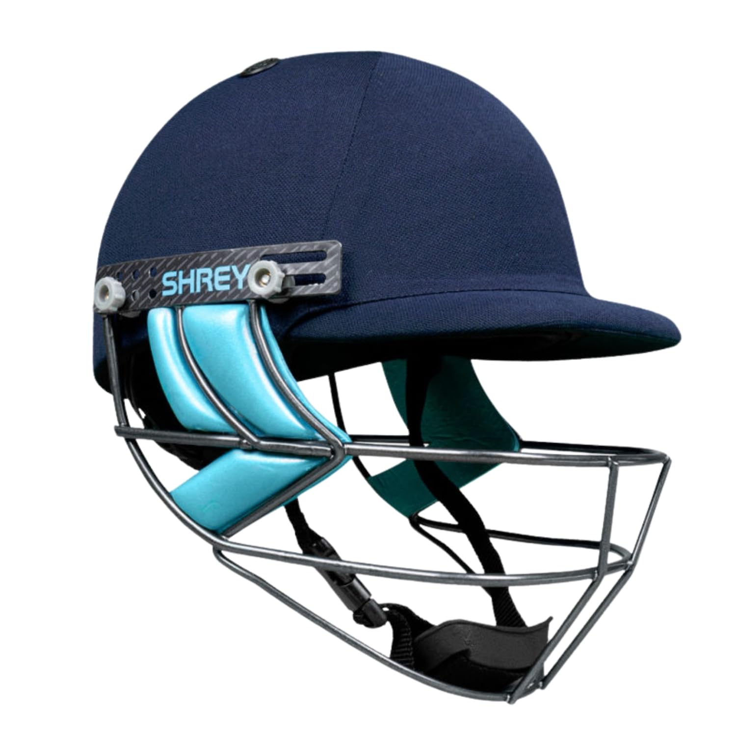 Shrey Prime Steel Cricket Helmet with Mild Steel Visor|Rotary Adjustment System|EVA Foam Padding| Better Visibility|Comfortable Fit|Ventilation System with Air Vents (Navy - S) (B0DGTJYD7K) Amazon Price History, Amazon Price Tracker