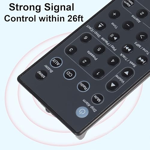 Miniatura 6 de 2 piezas de control remoto universal de repuesto compatible con control remoto Bose, compatible con Bose Sound Touch Wave Music Radio System I II