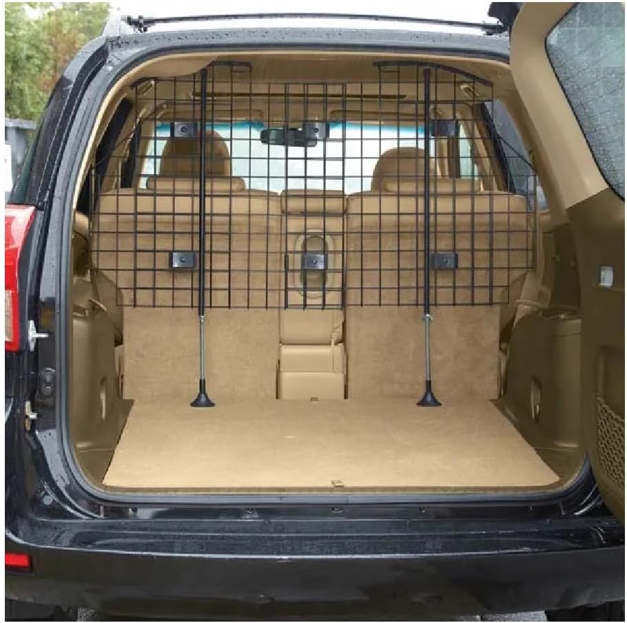 Pro Cargo Area, Pet and Delivery Steel Vehicle Barriers for SUV Minivan and Truck Safety (Grid Barrier)