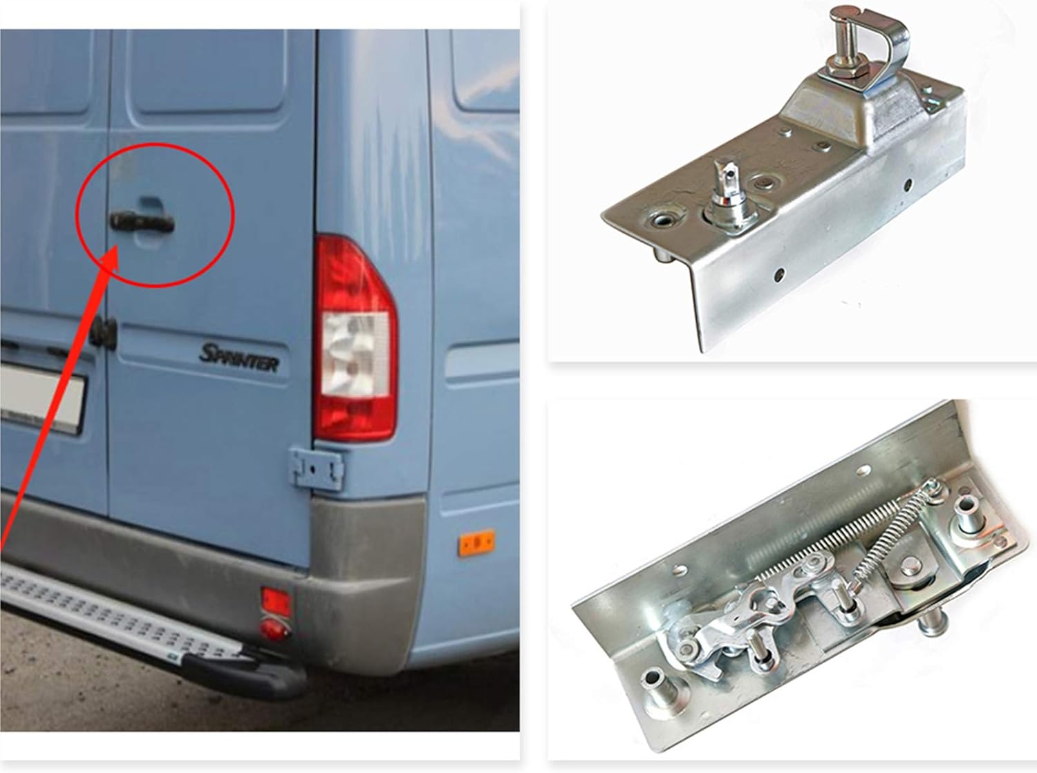Car Rear Panel Door Lock Actuator Mechanism for Mercedes Sprinter 901 for VW LT 9017400135 2D1827505 05104368AA