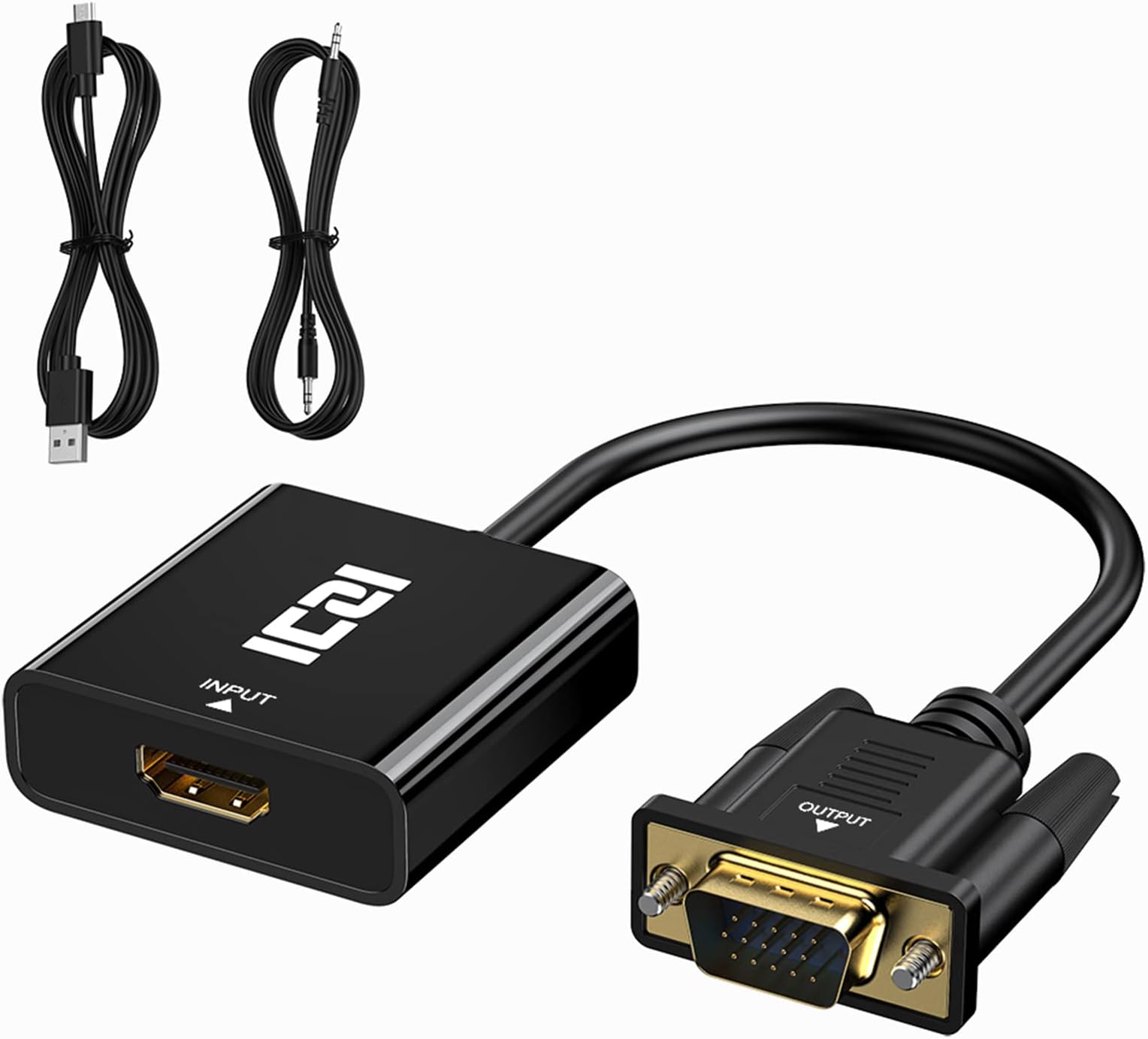 Adattatore Da Micro HDMI A VGA - Per Tablet, Cellulari E Dispositivi | Convertitore Attivo Nero - Foto 11