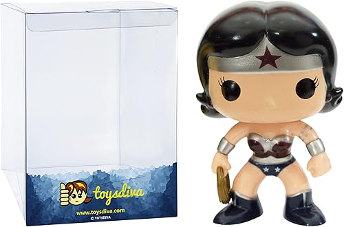 Wonder W o m a n [New 52] (PX Exc): P o p ! Heroes - Figura de vinilo con 1 protector gráfico compatible con 'ToysDiva' (008-03029 - B)