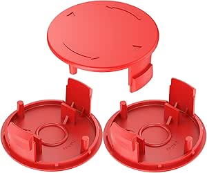 2 Stück Spulenabdeckung Für Bosch AFS 23-37 Rasentrimmer - Graue Ersatz-Kappe