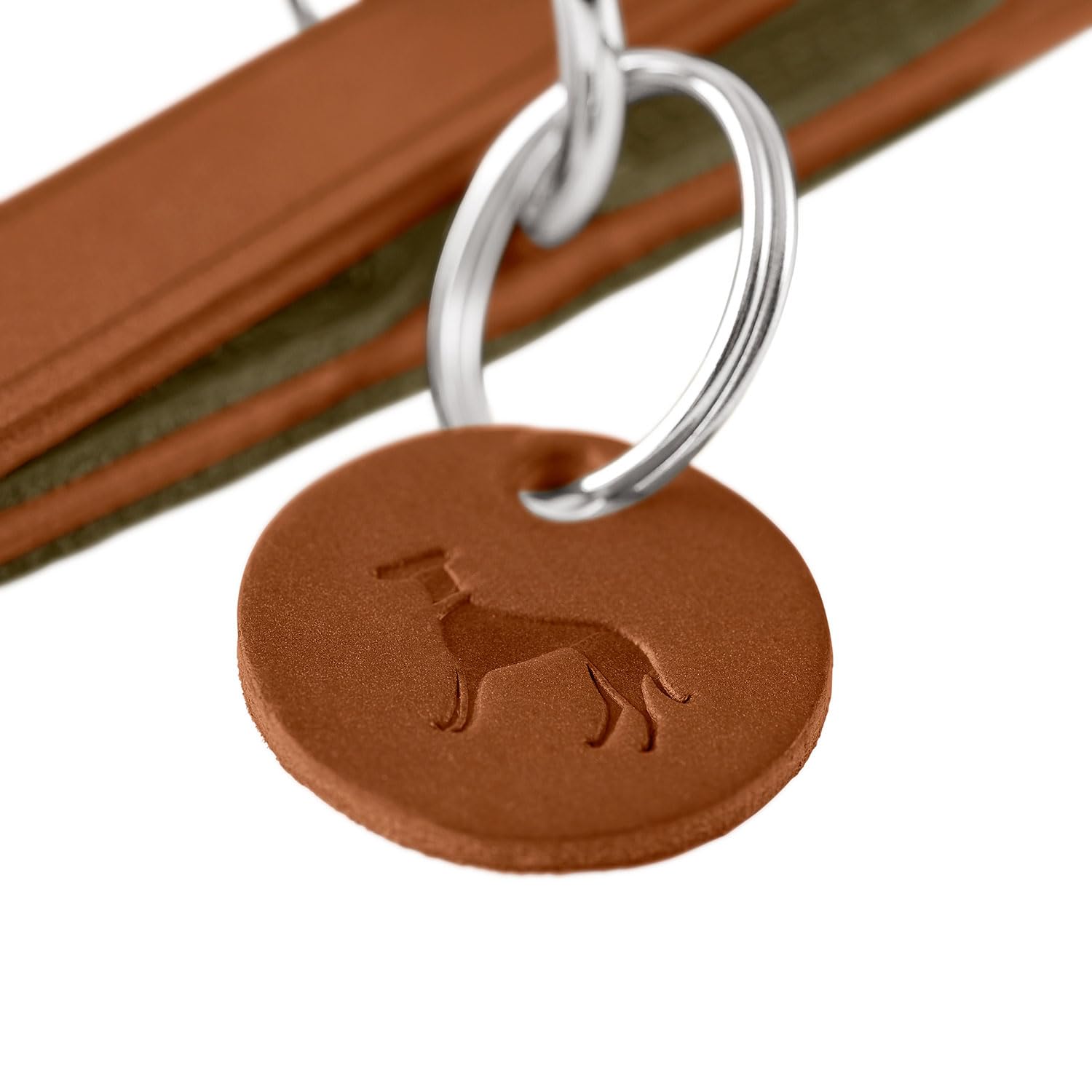 HUNTER Levig - Guinzaglio Regolabile per Cani, in Pelle, 3 Posizioni, Resistente, Confortevole, Elegante e alla Moda, Prodotto in Germania, Dimensioni: 20/200