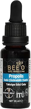 Bee'o Water Soluble Liquid Propolis Drop, 20 ml