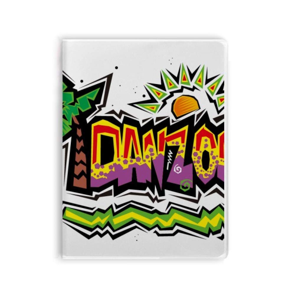 Carnet de notes souple motif mexicain Danzon Rose pour l'écriture - 4