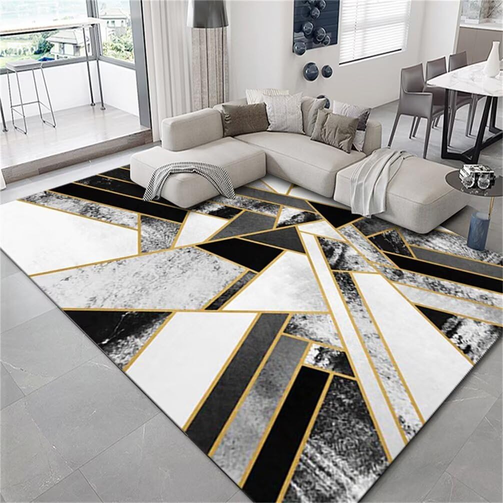 Carpette chambre grand format 200x300 pour ambiance chaleureuse salon et ado