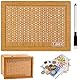 Atuoxing Spardose Holz, Sparbox mit Zähler zum Ankreuzen Wiederverwendbare, Sparschwein aus Holz für Erwachsene und Kinder mit Sparziel (1000€)