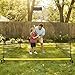 Sharellon Baseball Batting Cage - 13x10x8ft Portable Heavy Duty Frame with Double-pronged Ground Stake for Softball Pitching Hitting Practice - Home Outdoor Backyard Sports Training
