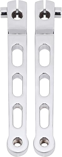 Miniatura 3 de Palanca de cambio del dedo del pie del talón para Harley Touring FLST FLT FLHT y Electra Glides Street Glides Road Kings, negro